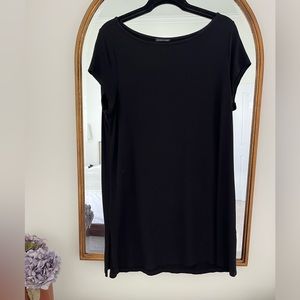 Eileen Fisher Boatneck T Shirt Jersey Dress
